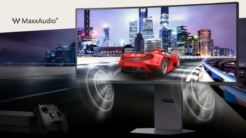 Màn hình cong LG 34G600A-B có loa tích hợp