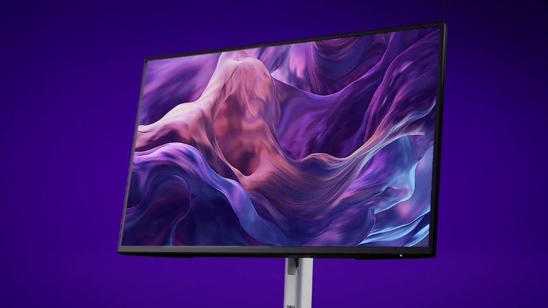 Màn hình Dell P2425H có thiết kế viền mỏng
