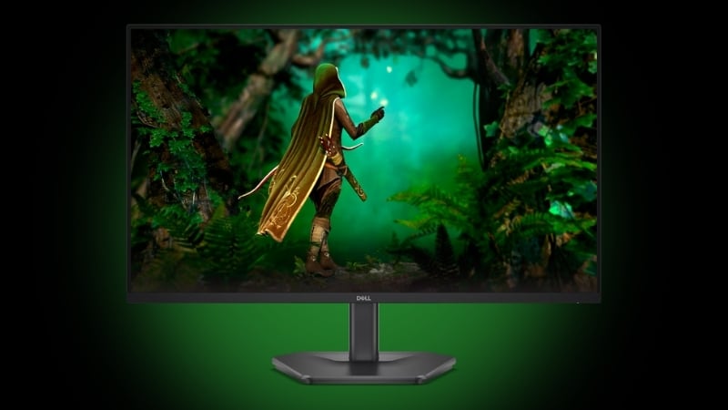 Màn hình Dell SE2725HG sở hữu thiết kế viền mỏng thẩm mỹ