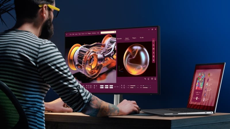 Màn hình Dell UltraSharp U2725QE có độ phân giải 4K Ultra HD hiện&nbsp;đại