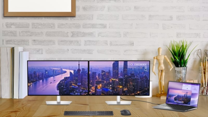 Màn hình Dell UltraSharp U2725QE kết nối đa dạng