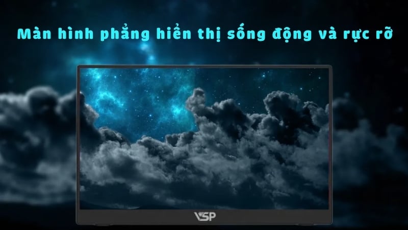 Màn hình di động VSP GP1612WS1 có tấm nền IPS với độ phân giải WQXGA