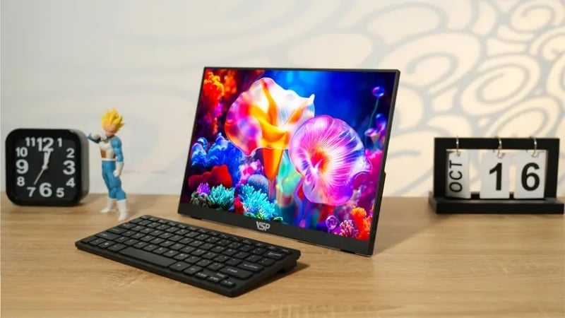 Màn hình di động VSP GP1614WS1 có kính Anti-Glare chống loá