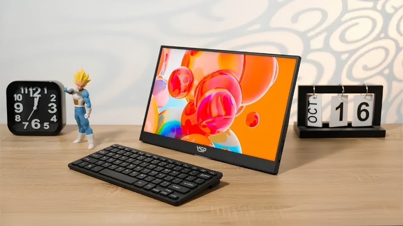 Màn hình di động VSP VP1560FS1 được trang bị bề mặt chống chói