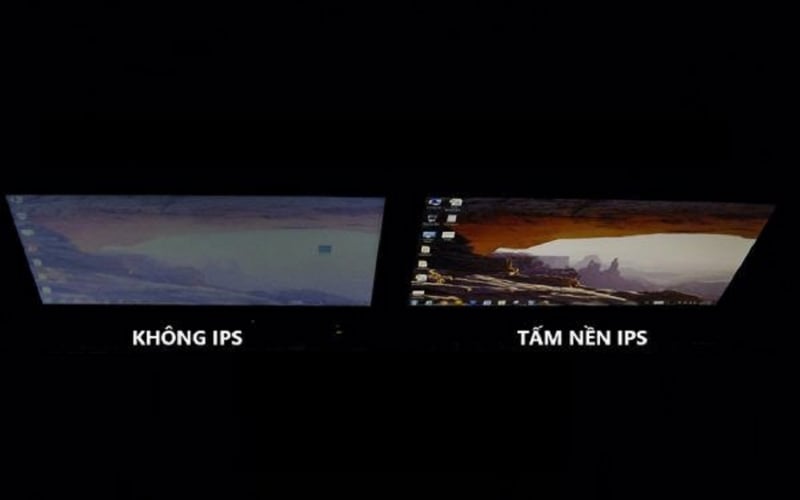 Tấm nền IPS có độ chính xác màu và góc nhìn rộng