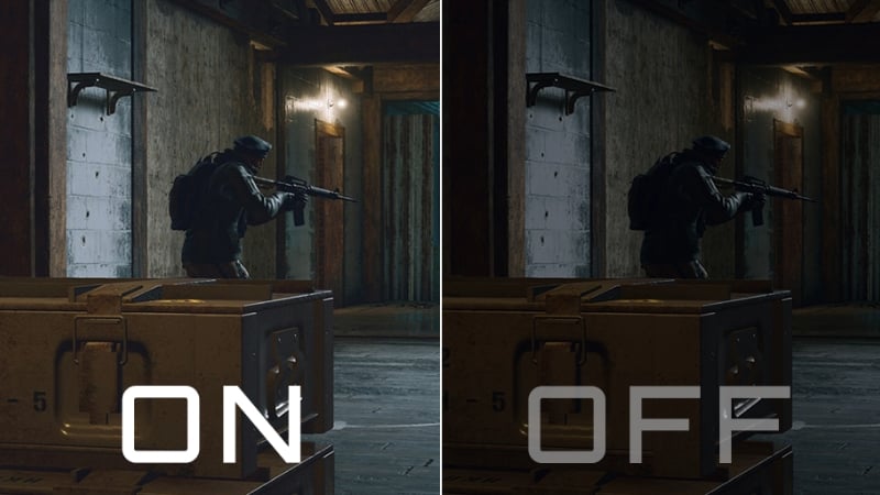 Màn hình GIGABYTE GS25F2A có nhiều tính năng hỗ trợ game