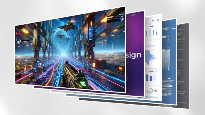 Màn hình LG 24U411A-B có tần số quét 120Hz