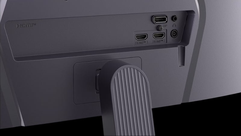 Màn hình LG 25G523B-B kết nối linh hoạt với HDMI và DisplayPort