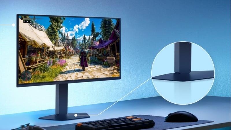 Màn hình LG 27G550B-B UltraGear có chân đế linh hoạt