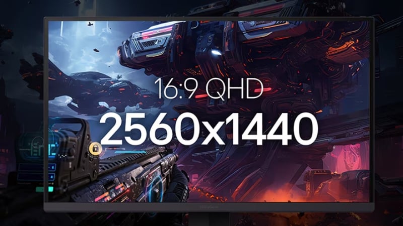 Màn hình LG 27G610A-B có độ phân giải 2K