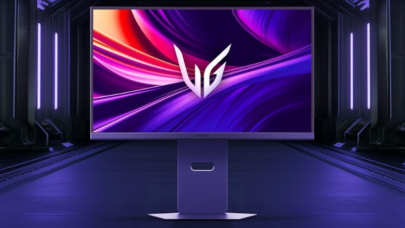 Màn hình LG 27G850A-B có thiết kế hiện đại và tinh tế