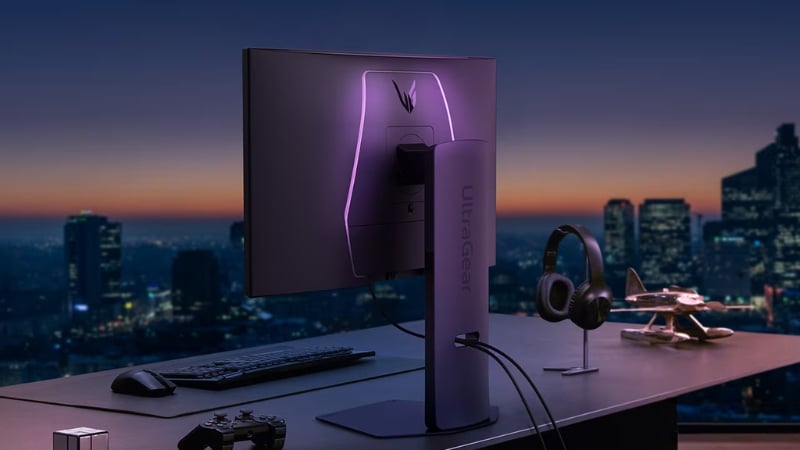 Màn hình LG 27G850A-B kết nối đa dạng với nhiều thiết bị