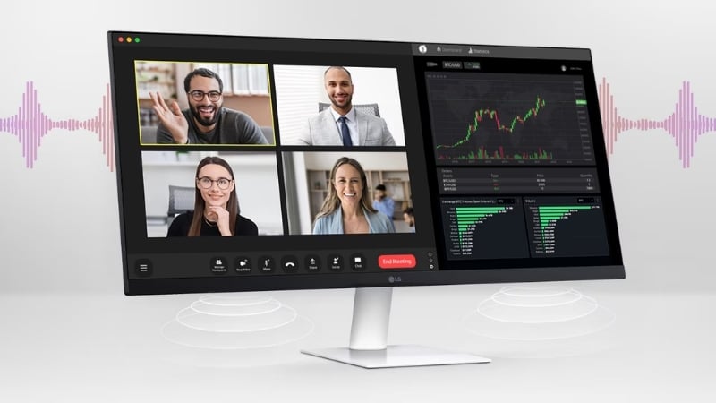 Màn hình LG 29U531A-W có hệ thống âm thanh sống động