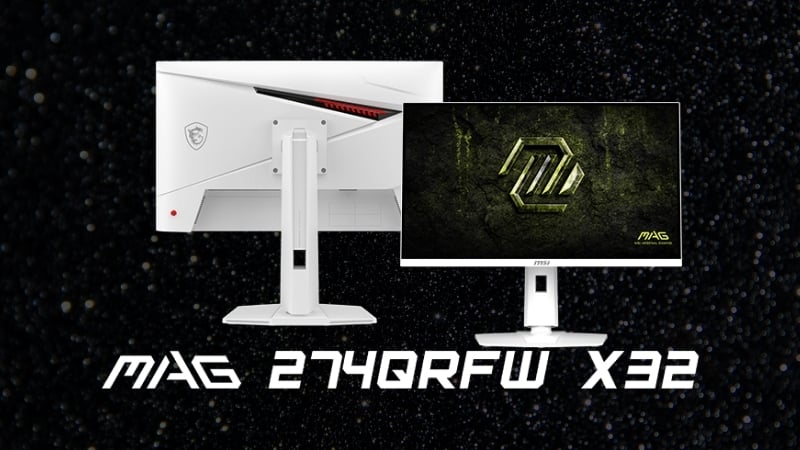 Màn hình MSI MAG 274QRFW X32 có tấm nền IPS 27 inch