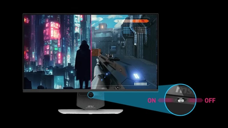 Màn hình MSI MPG 274URDFW E16M cho độ phân giải 4K