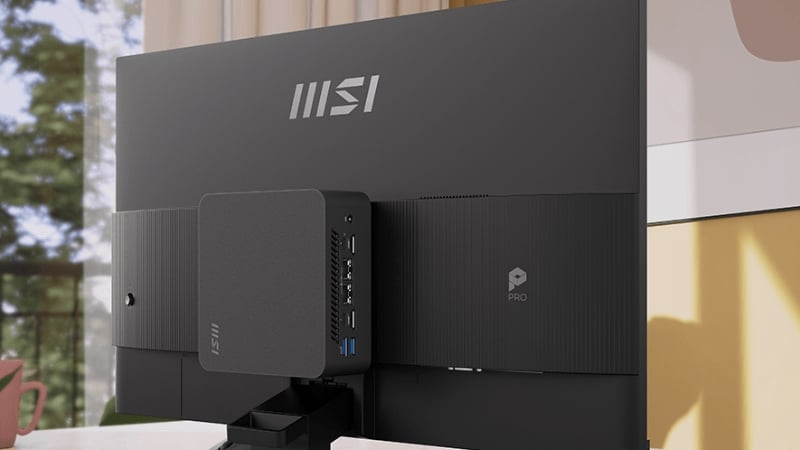 Màn hình MSI PRO MP243L E14 có kết nối phổ biến dễ sử dụng