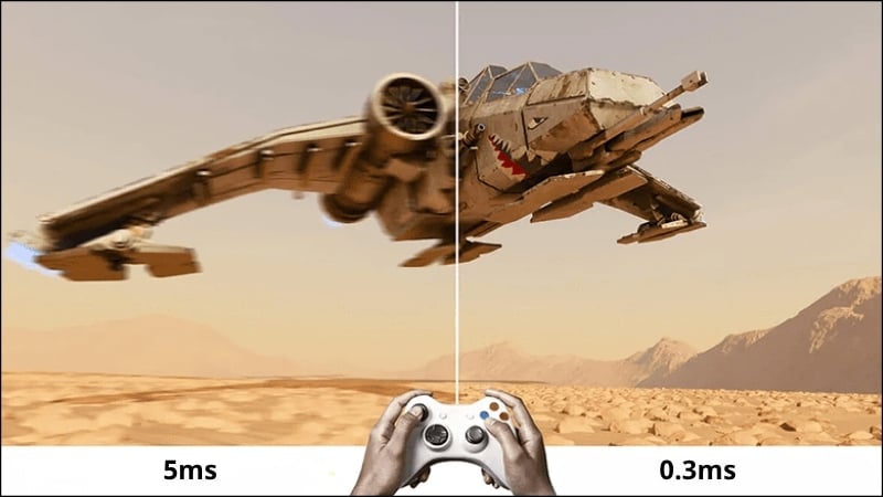 Màn hình Philips 27M2N5800P có tốc độ phản hồi 0.3ms