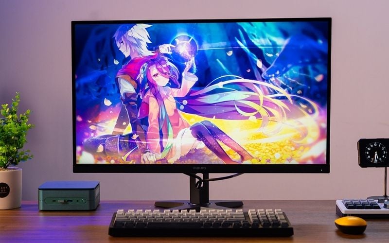 Màn hình Philips 27 inch là lựa chọn&nbsp;cân bằng giữa kích thước và không gian