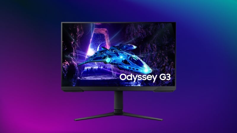 Màn hình Samsung LS27DG302EEXXV có kích thước gọn nhẹ linh hoạt