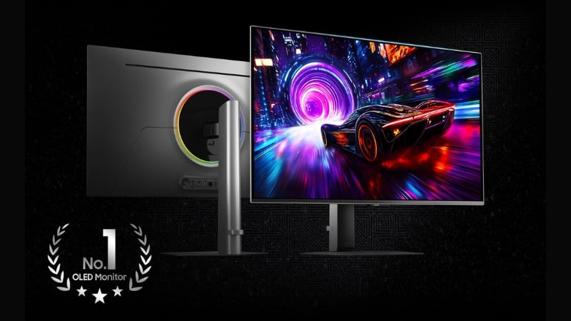 Màn hình Samsung Odyssey G8 LS32FG812SEXXV có thiết kế đẳng cấp