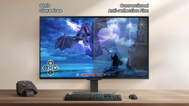 Màn hình Samsung Odyssey G8 LS32FG812SEXXV có công nghệ 4K chất lượng