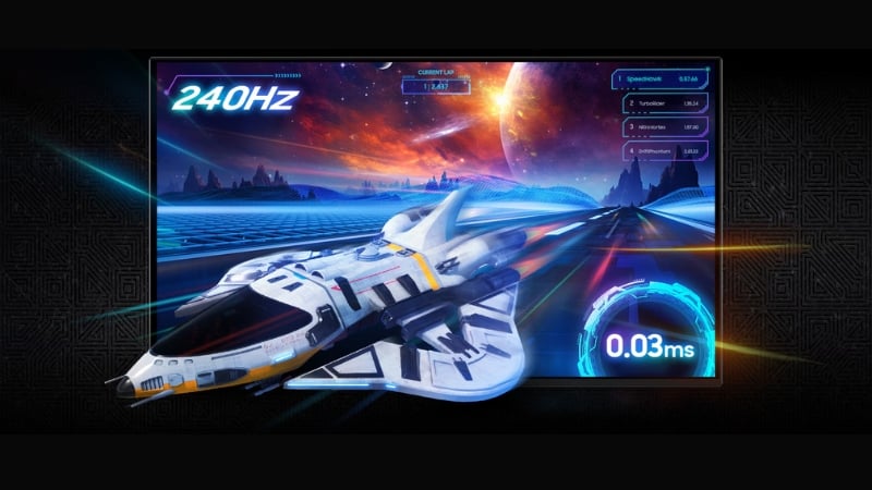 Màn hình Samsung Odyssey G8 LS32FG812SEXXV cho thời gian phản hồi cực nhanh