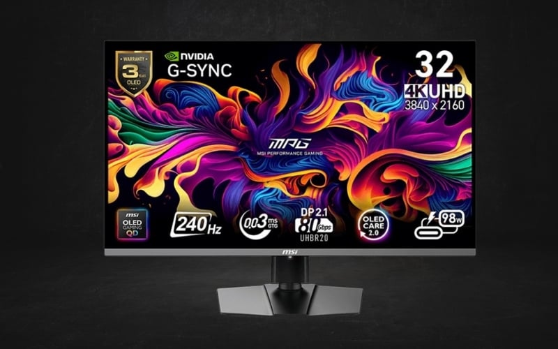 Tần số quét từ 144 - 360Hz+ giúp hình ảnh chuyển động mượt mà