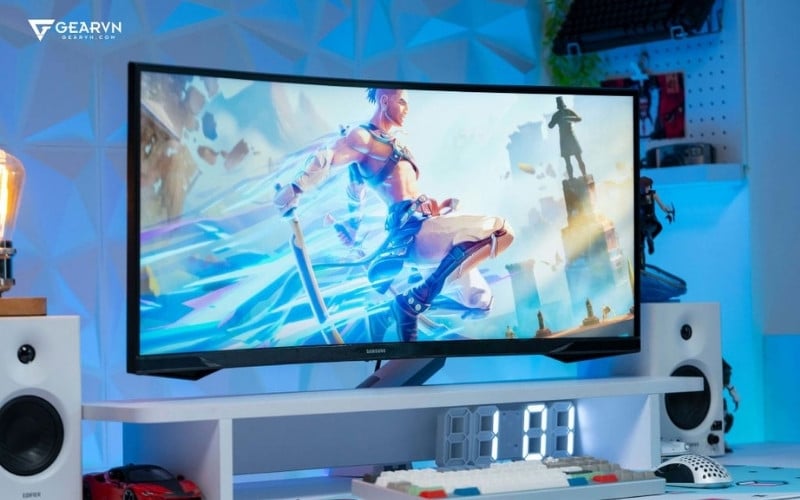Màn hình trên 32 inch mang đến không gian làm việc và giải trí rộng lớn