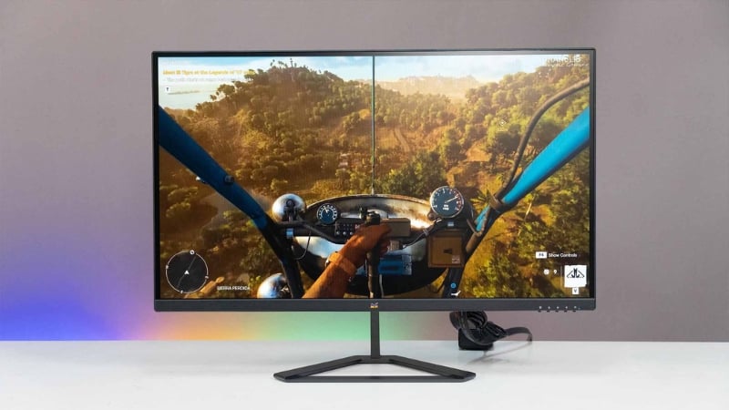 Màn hình ViewSonic thường sở hữu thiết kế tối giản, hiện đại