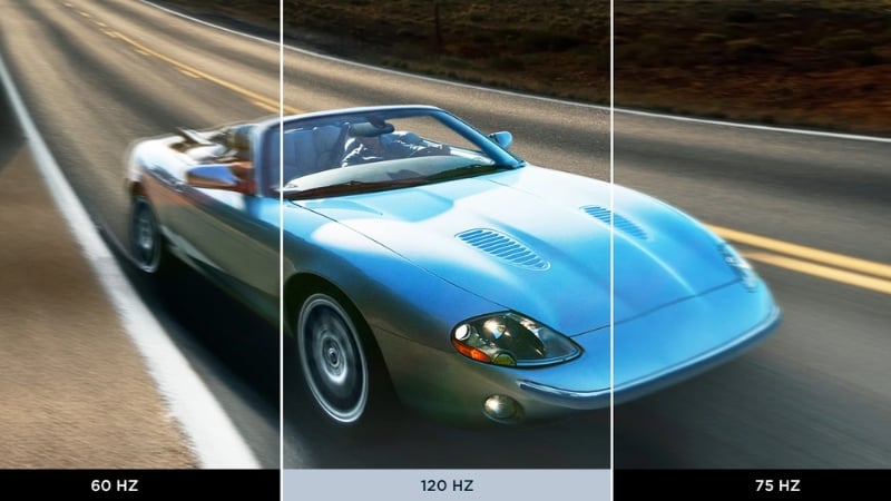 Màn hình ViewSonic ColorPro VP2456A có tần số quét 120Hz