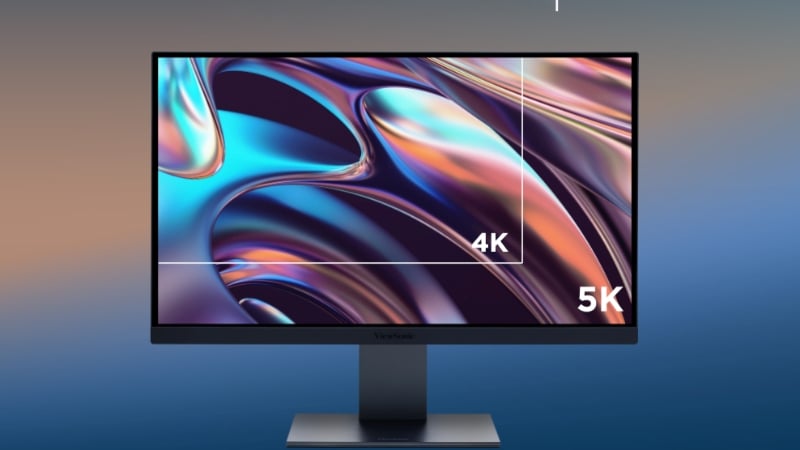 Màn hình ViewSonic ColorPro VP2788-5K có mật độ điểm ảnh vượt trộI