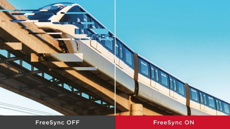 Màn hình ViewSonic VA2215-H được trang bị công nghệ đồng bộ FreeSync