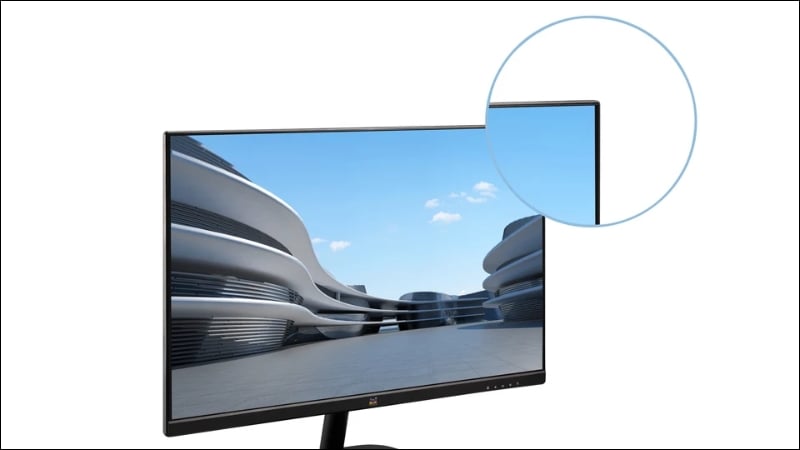 Màn hình Viewsonic VA2432-H-2 thiết kế viền mỏng tinh gọn