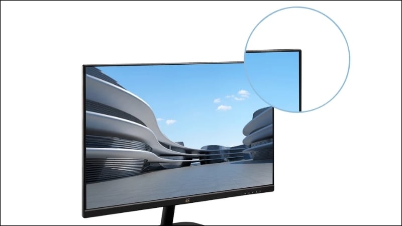 Màn hình Viewsonic VA2732-H-2 có thiết kế viền mỏng