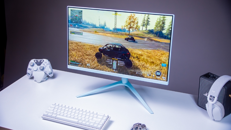 Màn hình ViewSonic VX2428AJ-BL thiết kế thanh lịch và tiện dụng