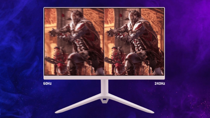 Màn hình ViewSonic VX2428AJ-PK có tần số quét 240Hz siêu mượt