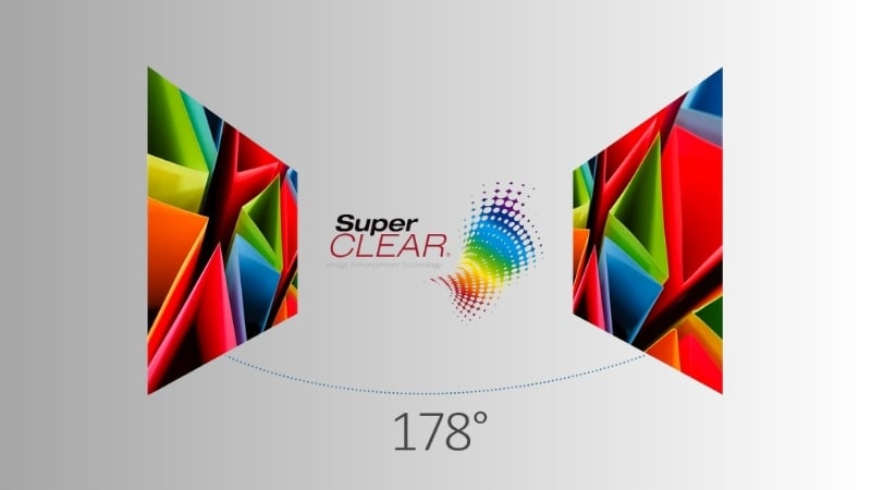 Màn hình ViewSonic VX2480-2K-SHD-2 cho góc nhìn rộng rãi