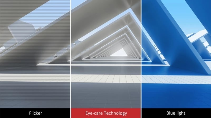 Màn hình ViewSonic VX2480-2K-SHD-2 bảo vệ đôi mắt với những công nghệ hiện đại