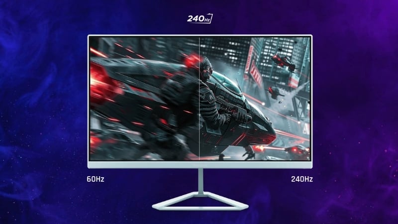Màn hình ViewSonic VX24G30-BL có tần số quét 240Hz