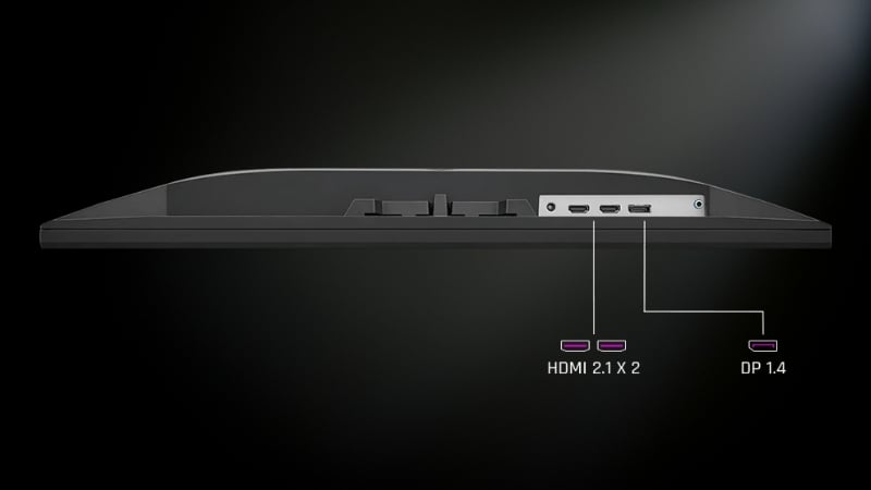 Màn hình ViewSonic VX2536A kết nối linh hoạt với HDMI và DisplayPort