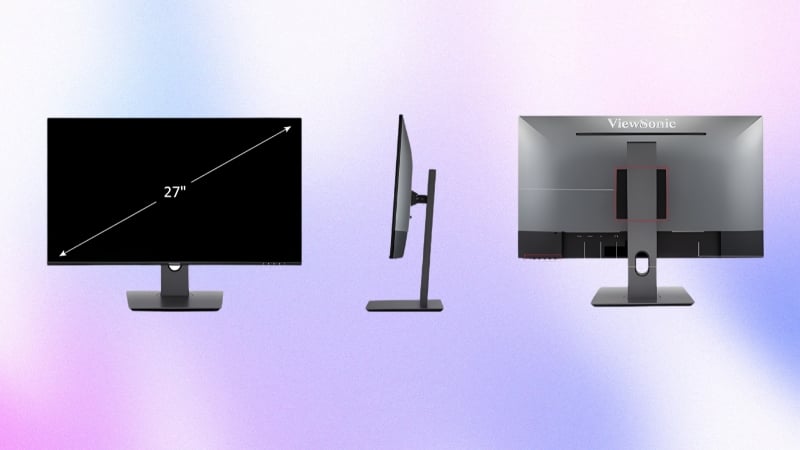 Màn hình ViewSonic VX2780-2K-SHDJ-2 bảo vệ mắt tối ưu