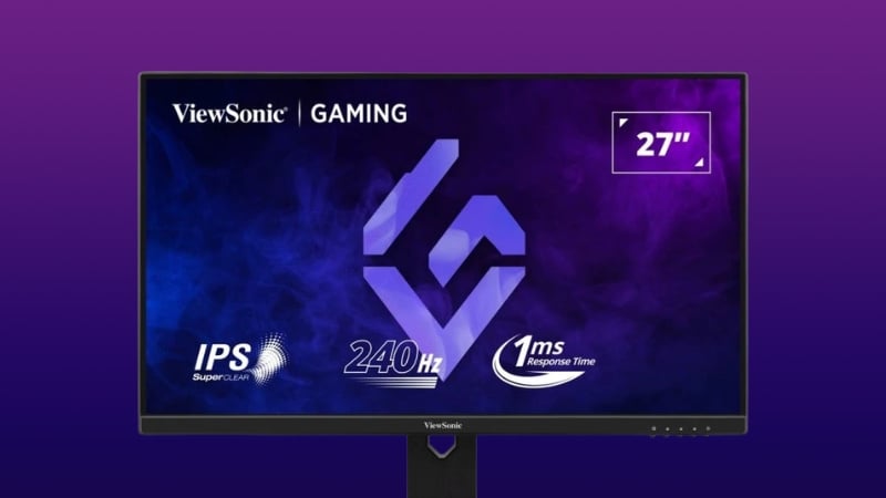 Màn hình ViewSonic XG2709A có kích thước 27inch