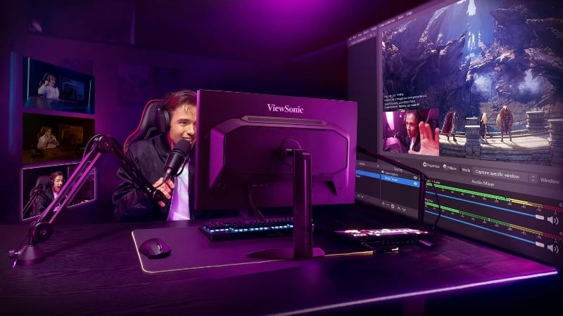 Màn hình ViewSonic XG2730D-4K có tấm nền IPS chất lượng đỉnh cao