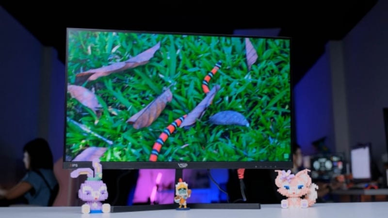 Màn hình VSP IP2408SG có tần số quét 120Hz mượt mà