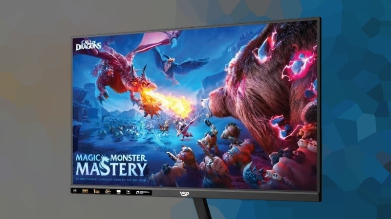 Màn hình VSP IP2409SG có tần số quét 144Hz