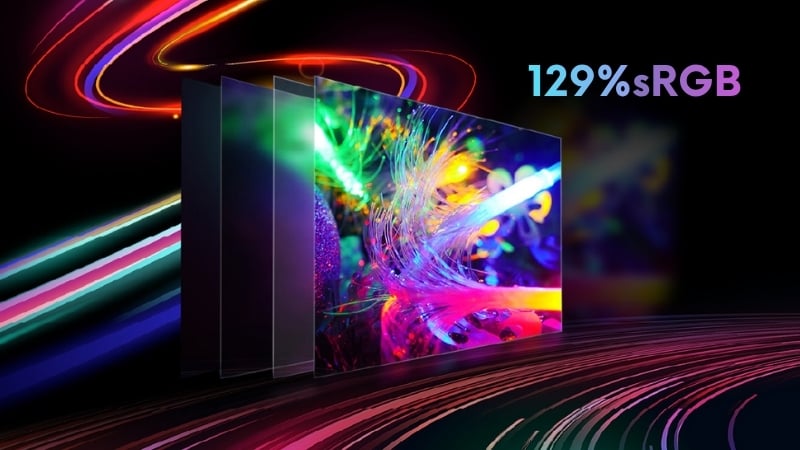 Màn hình VSP IP2510W2 có dải màu rộng 129% sRGB