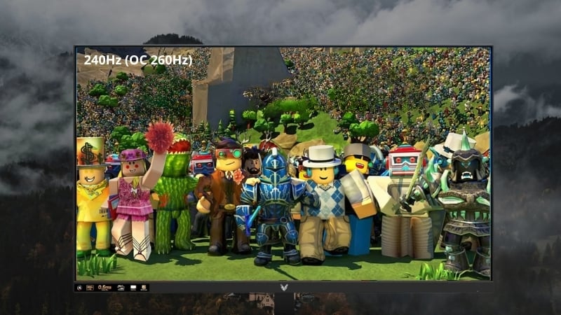 Màn hình VSP VG24FS26 có tần số quét 240Hz