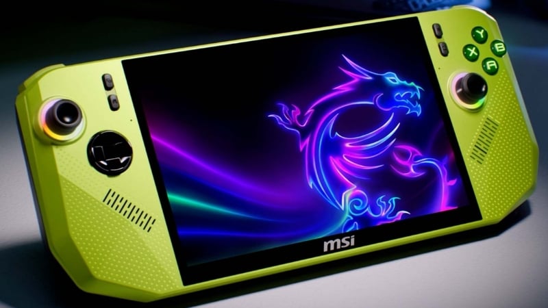 Máy chơi game cầm tay MSI Claw A8 BZ2EM 009VN có kết nối thế hệ mới