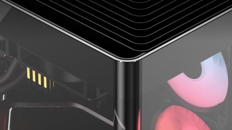 Vỏ máy tính Corsair FRAME 4500X RS-R ARGB Black có Panoramic Black mạnh mẽ