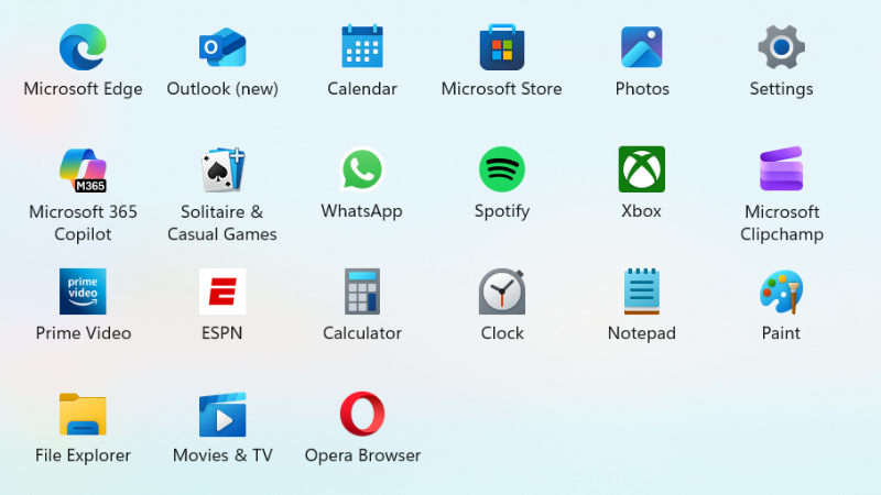 Mở Start Menu bằng phím Windows
